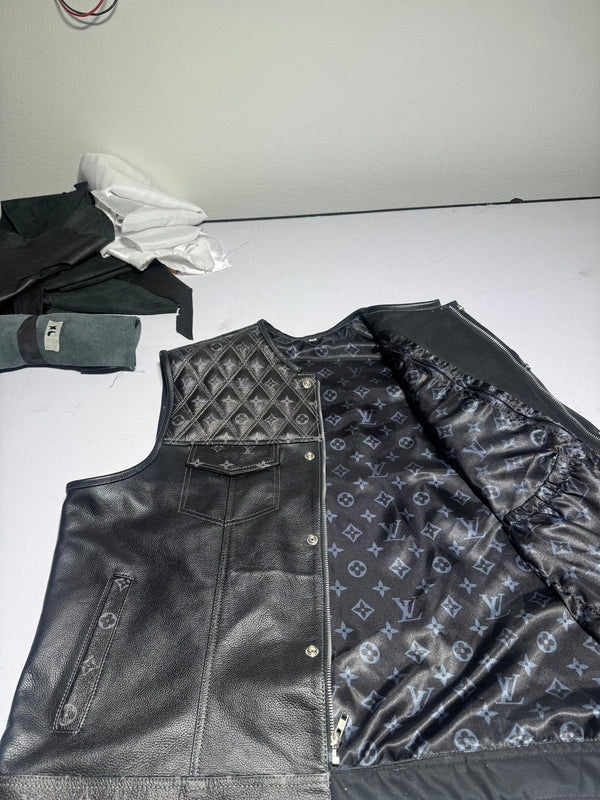 Lo*uis Vuit**n
 Branded Premium Leather Vest New with Tags